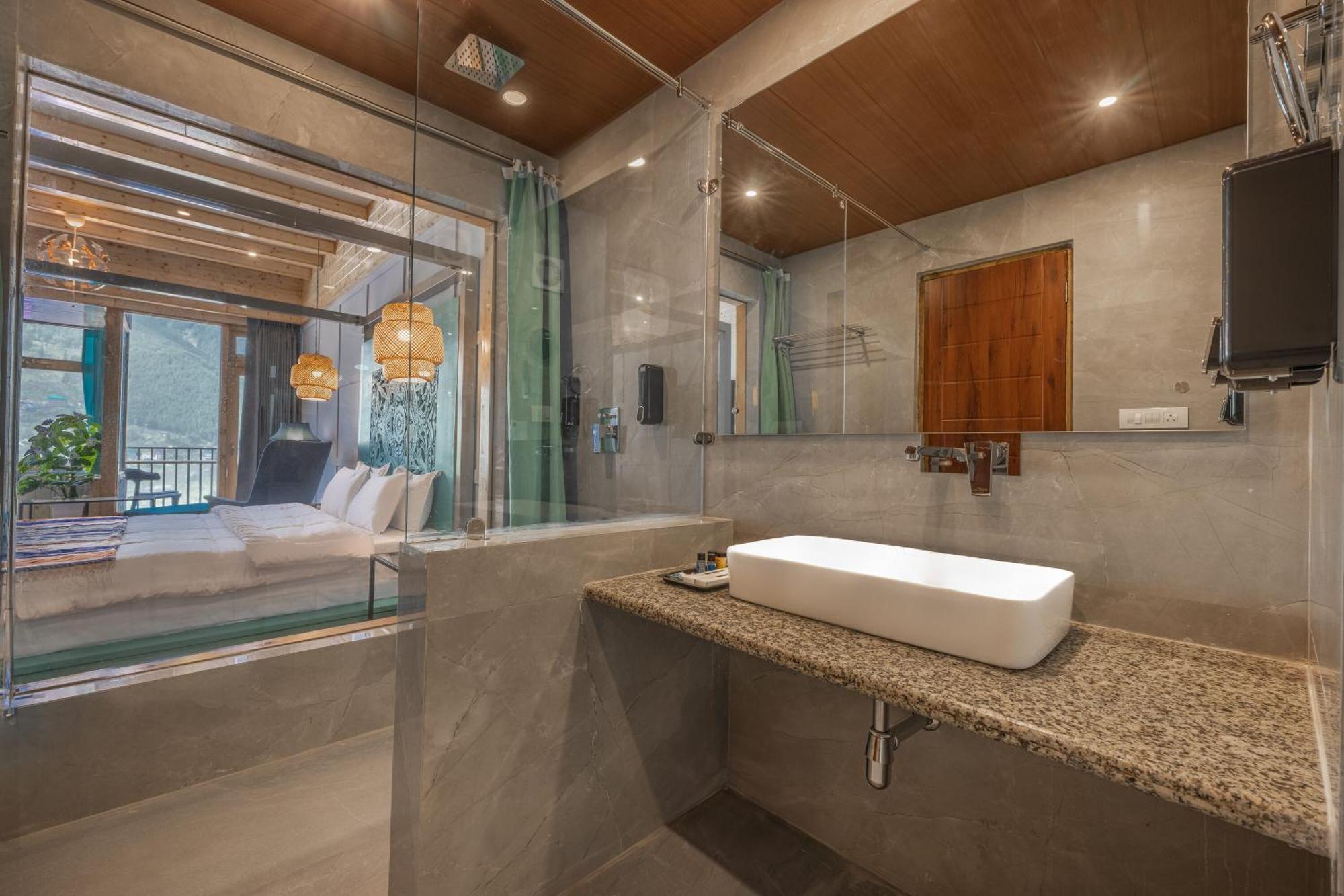 Echor Himalayan Heights Luxe Manali Ξενοδοχείο Εξωτερικό φωτογραφία